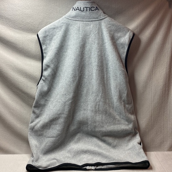 Nautica full zip gray vest size extra large - Picture 3 of 4